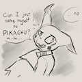 Mimikyu's name by LlyanaTherasll