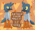 Arthur model sheet by osterars