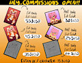 Commissions Open