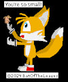 Tails Amazed at How Small a Bat is