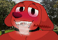 clifford the big red MAW by forsakenforeskin