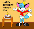 Happy Birthday Freddy Fox