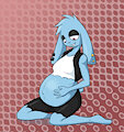 -commission- pregnant punk bonnibel by TheKingofSorrow