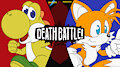 DEATH BATTLE - Yoshi VS Tails by Minochu96