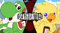 DEATH BATTLE - Yoshi VS Chocobo by Minochu96