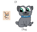 Bingo in D is for Dog of Animal Alphabet #1