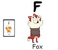 Roy Fox in F is for Fox of Animal Alphabet #2 by KiffAndFriends