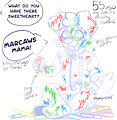 Marker Madness YCH by LittlePawshine