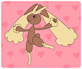 Dancing lopunny by PonPonTheBonBon