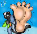 Skunky Foot pov stomp