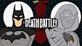 DEATH BATTLE - Batman VS Moon Knight by Minochu96