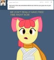 Apple Bloom 008 Questions: 1 by Scootaloo009