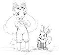 lopunny doodles by AlloyRabbit