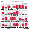 Foxshop's HORNY ARTIST KINK JARS