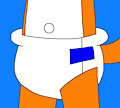 Zach the Fox's Diaper