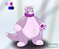 Character profile: Mia the otter pool toy (not my art) by Hhyy80