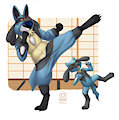 Kigu - Lucario by Nievaris