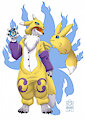 Kigu - Renamon by Nievaris