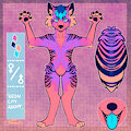 NEON CITY CANINE ADOPTS ($10) by planetkind