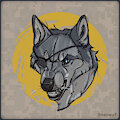 MetalGear Wolf Portrait by CoyoteWolfox