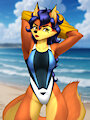 Swimsuit Carmelita Fox