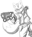 Sketch 245 - Fox McCloud by WinickLim