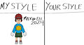 Maxwell 2024 My Style vs your sytle by AserHentai