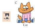 MJ in C is for Cat of Animal Alphabet #1