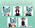 Zeo Sticker set by ZeoFawx