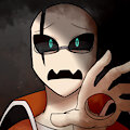 Commission - Halloween Icon AU Gaster