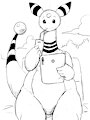 Sketch 248 - Ampharos by WinickLim