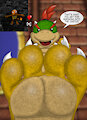 Bowser Jr.'s New Paw Toy by Zenobius