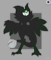 Green Eyed Bell Owl Monster Adopt-OPEN