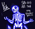 Glowing Skeleton ych)