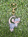 New mousegirl keychain! by DDDAfterDark