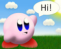 Hi kirby by Estelarbunny