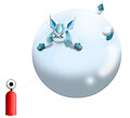 Inflated Glaceon