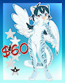 Tiger-Budgie Gryphon Adoptable [SOLD!]