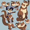 Otter and Marten by JaketheBuizel