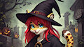 Witchy Rowan (Halloween Treat) by TadashiFox