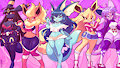 Poke-Gals - Eeveelutions