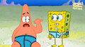 SpongeBob and Patrick in underwear - E