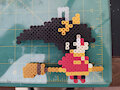 8bit Ashley on Broom Perler