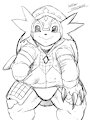 Sketch 257 - Armadillomon