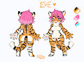 [ oc ref.] Chibi ver. EVE by Potzm