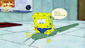 Spongebob crushed Plankton - E