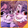 Toshi & Krech - Couples Avatar by BastionShadowpaw