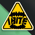 I BITE 4inch sticker by MAWbomb