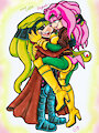 Halloween 2024: Luke & Sky as Gambit & Rogue