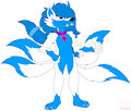 Blue The Wolf [TrueTeleBugsFan468] by MangledTheArcticWolf